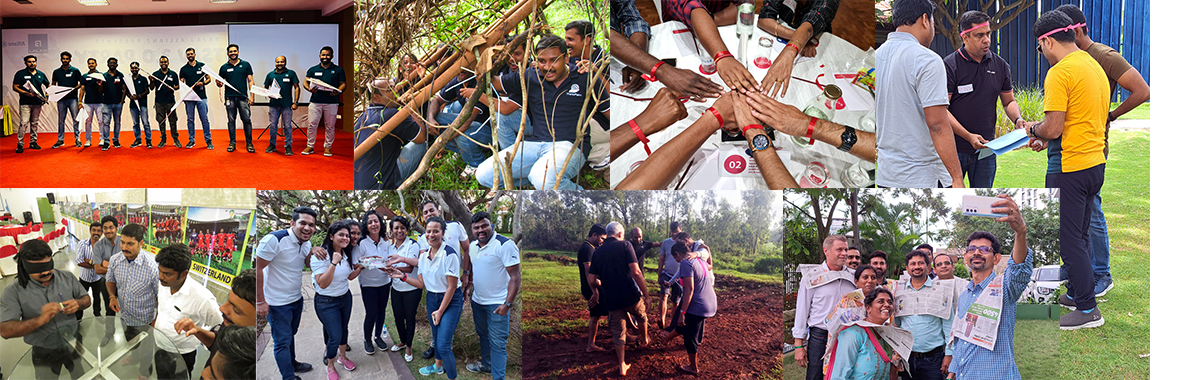 Outdoor leadership offsite and experiential team activities